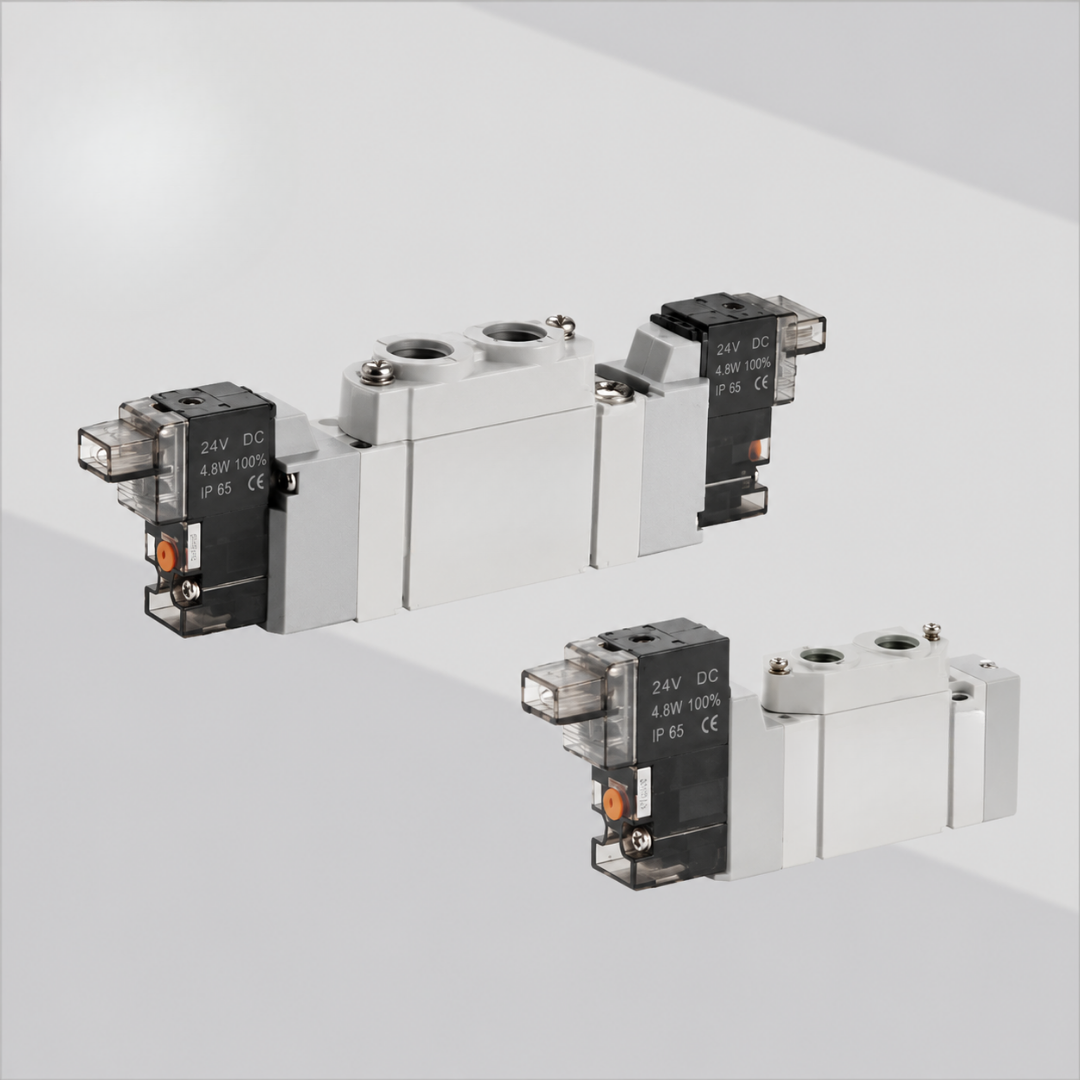 SY series five port low energy consumption high performance valve